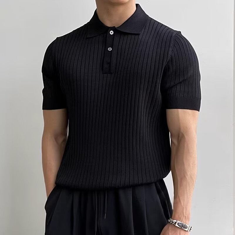 GIMCHEON Strick-Poloshirt
