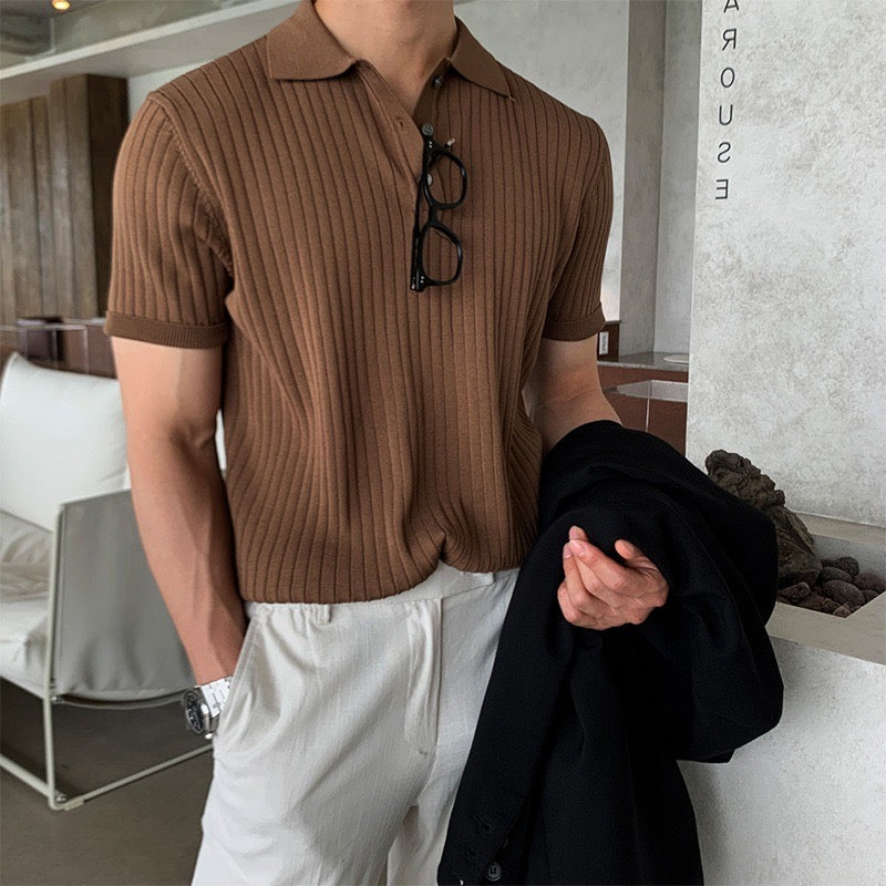 Aero Polo Brown