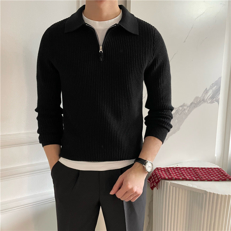 Luxo Zipped Sweater
