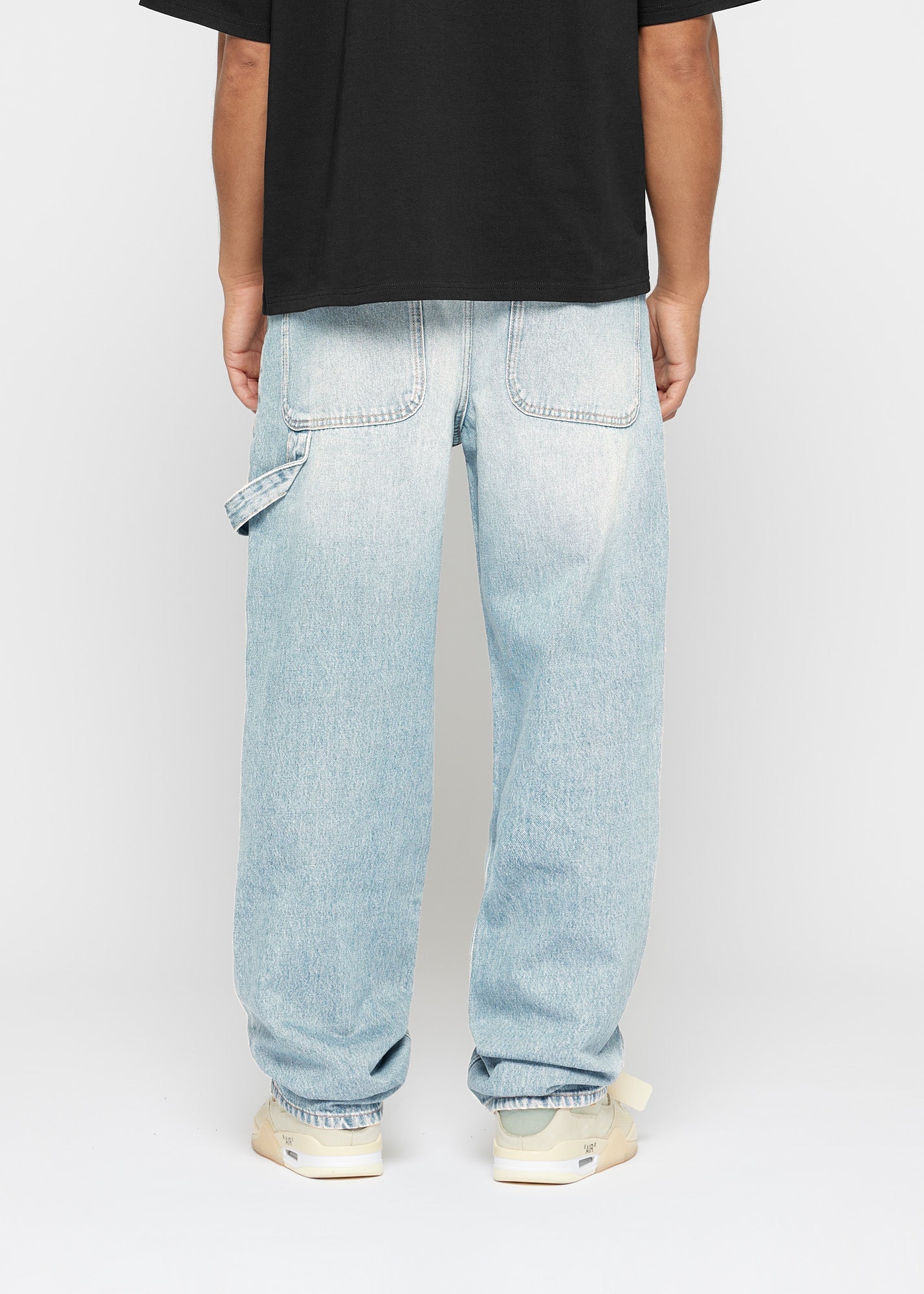 Vonn Light Blue Baggy Jeans