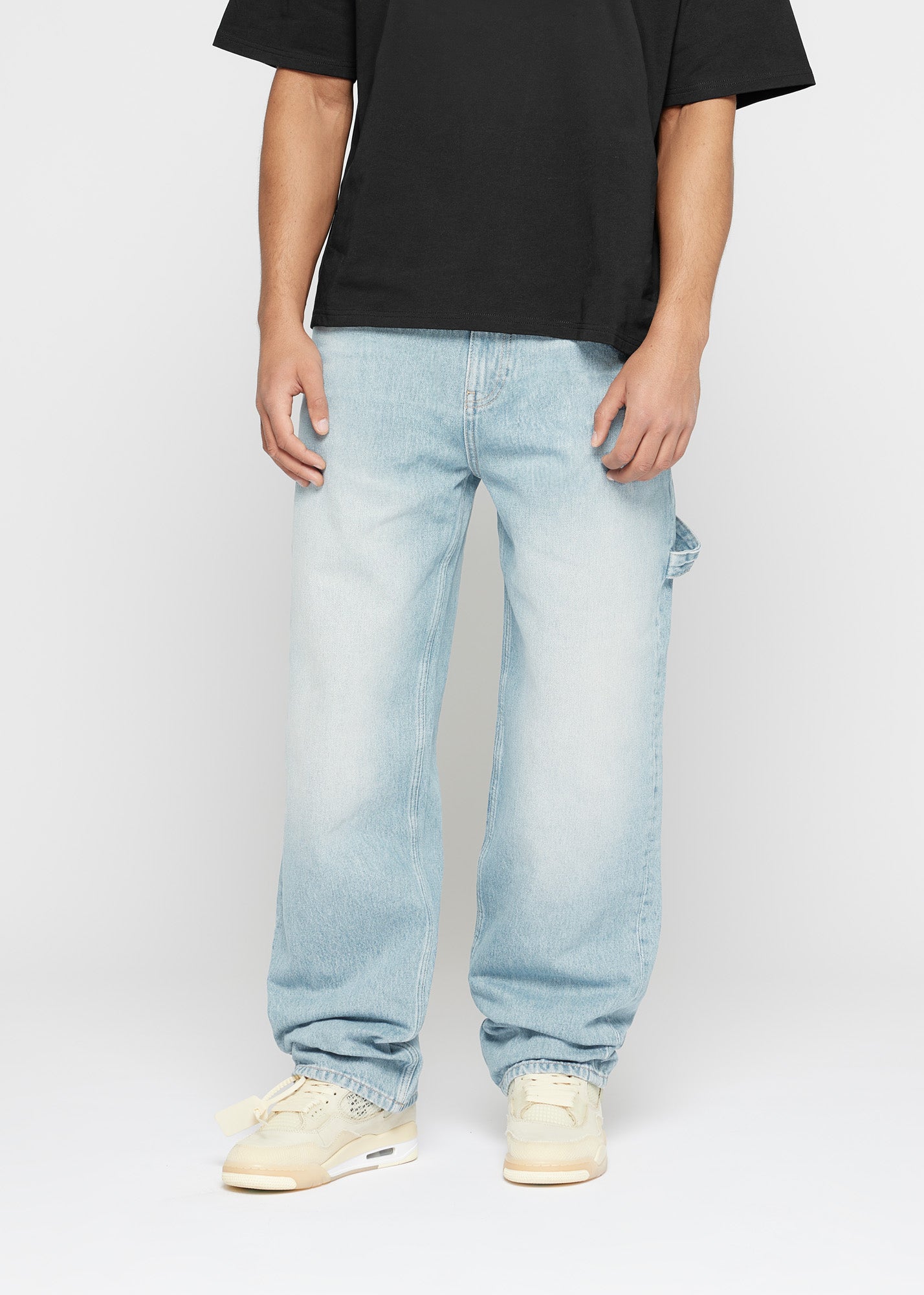 Vonn Light Blue Baggy Jeans