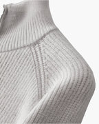 AMLFI Wollweste mit durchgehendem Reißverschluss