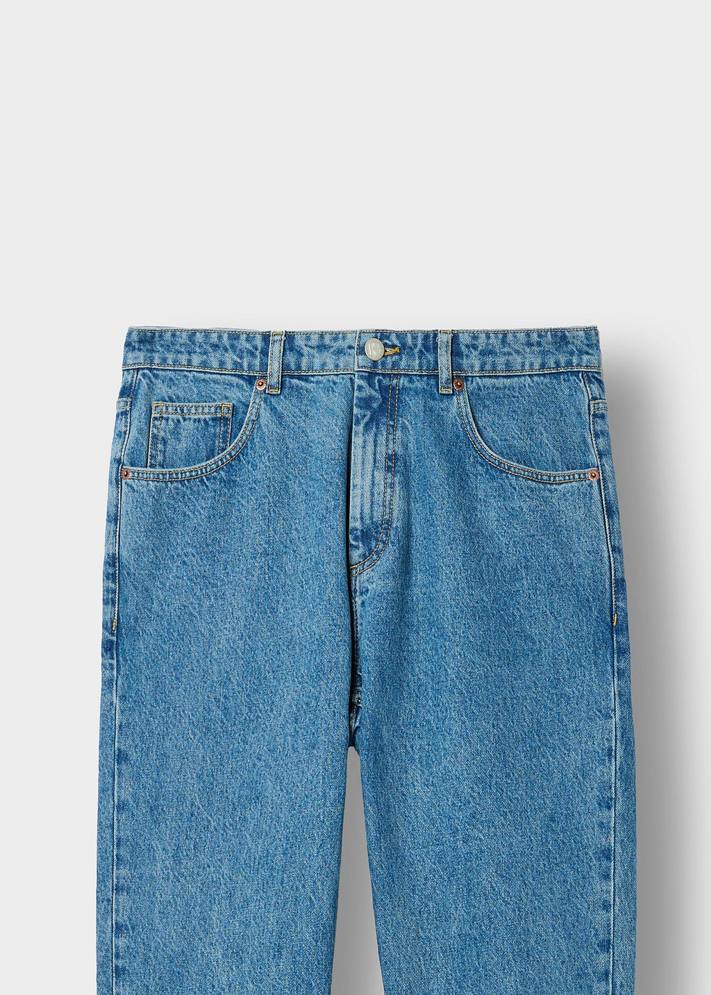 Bekannt für seine Live-Blue-Jeans