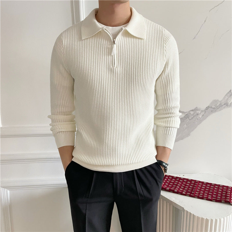 Luxo Zipped Sweater