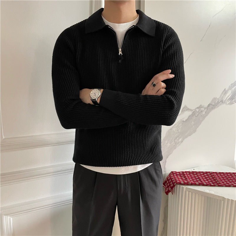 Luxo Zipped Sweater