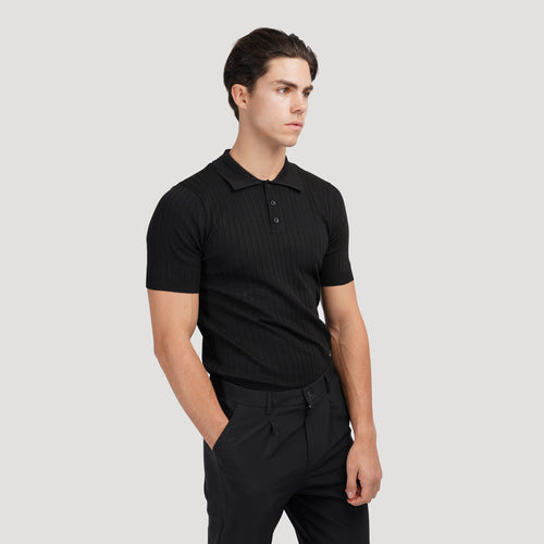 Aero Polo Black