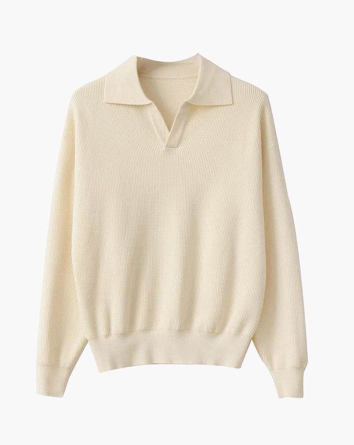 BUSAN V-Ausschnitt Polo