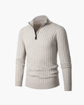 ZERMATT High Collar Half Zip Sweater