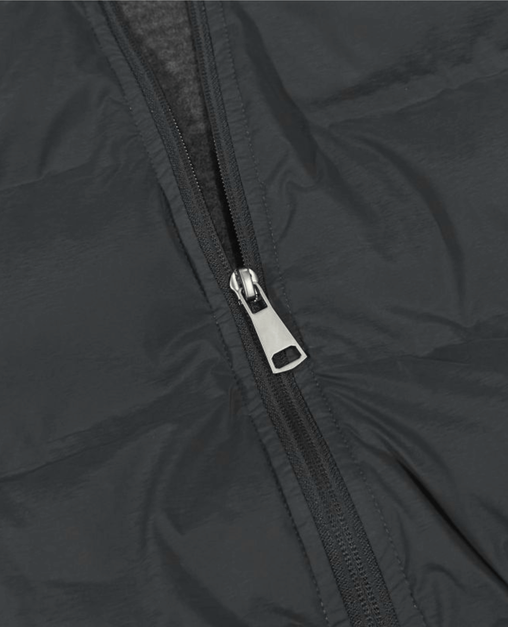 Daunen-Cardigan Grün