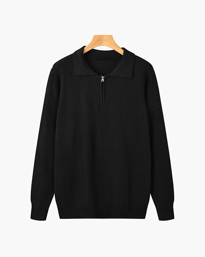 Luxo Zipped Sweater